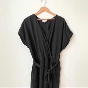 Black Wrap Dress // Universal Thread